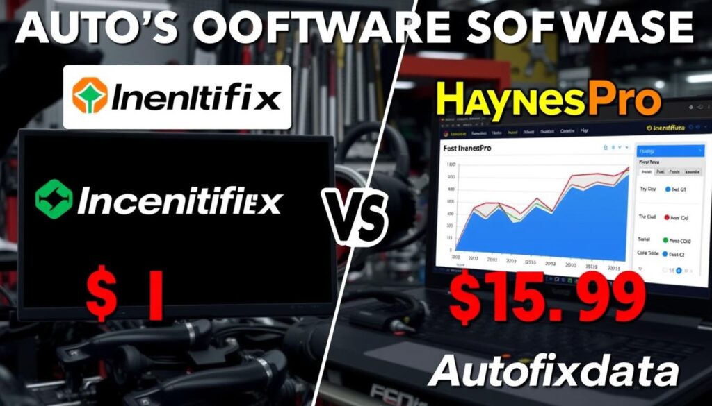 auto repair software cost comparison